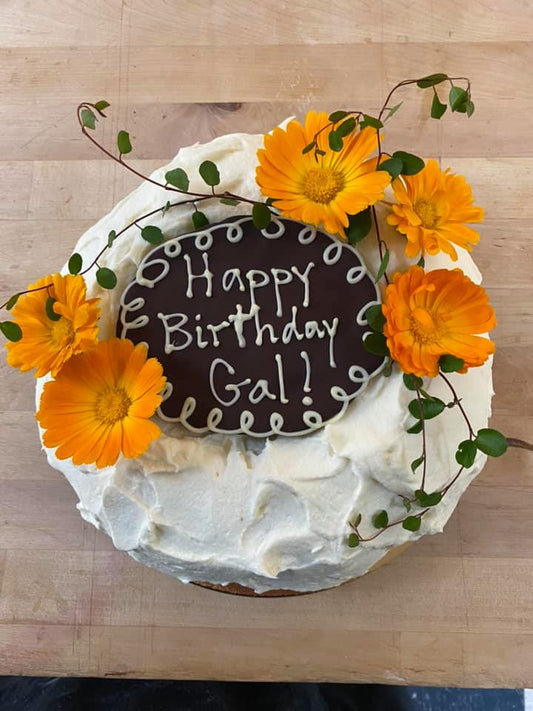 Whole Spelt Carrot Cake (2 sizes) ***PICK UP SATURDAY