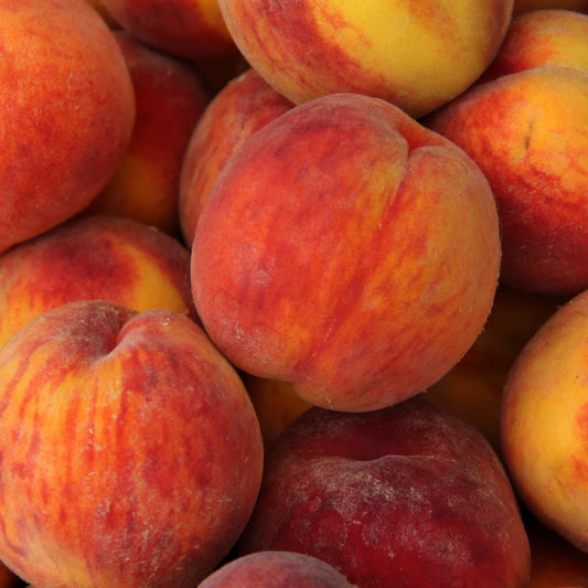 Peach Blueberry Almond Crumble Pie