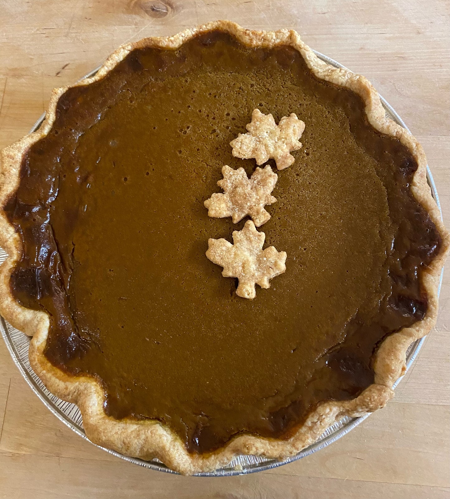 Pumpkin Pie (2 sizes) ** pick-up Saturday October 11th