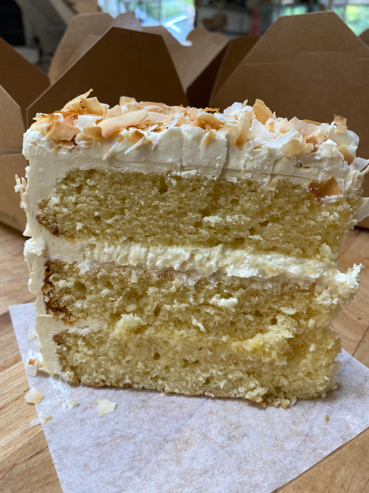 Coconut Pineapple Olive Oil Cake