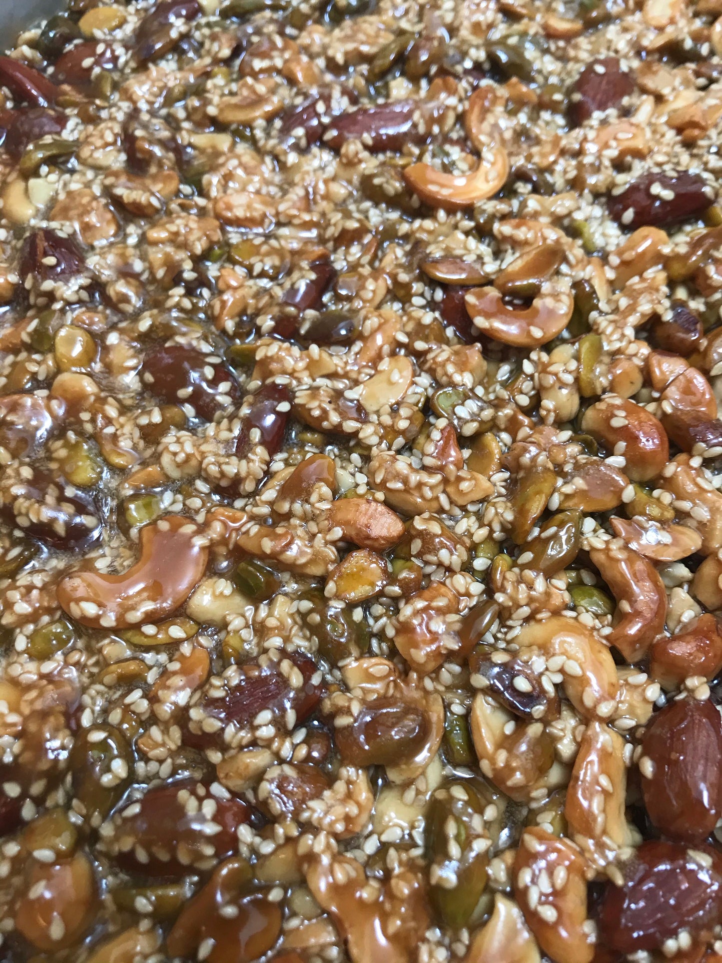 Orange Blossom Sesame Caramel Nut Bar **PICK UP DECEMBER 12