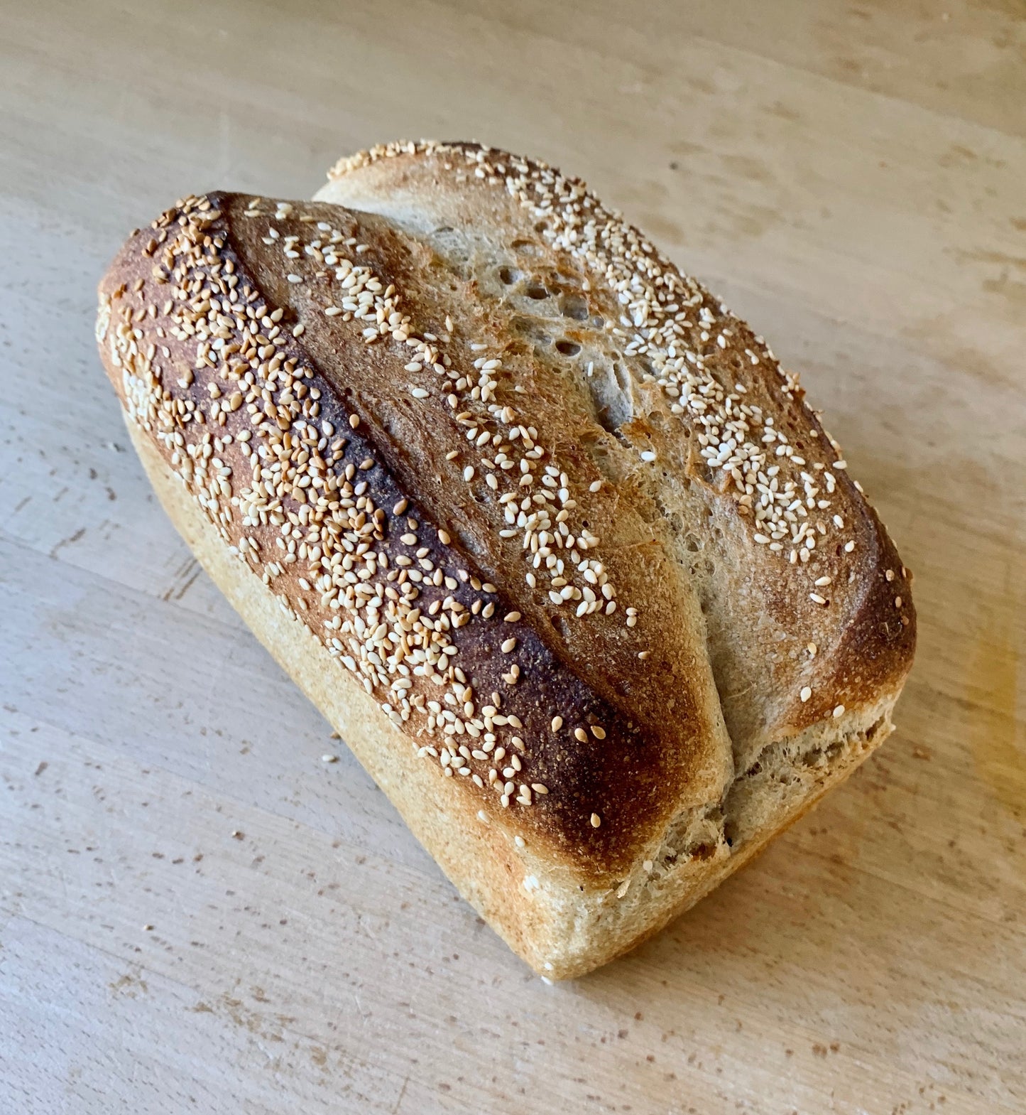 Sesame French Pan Bread