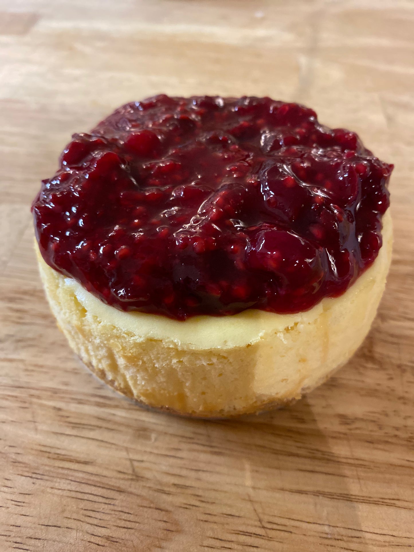 Cranberry Raspberry Cheesecake 4" (GF) ** pick up Saturday October 11th