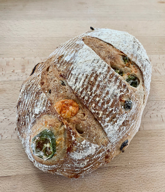 Jalapeno and Cheese Bread **** PICK UP DECEMBER 23