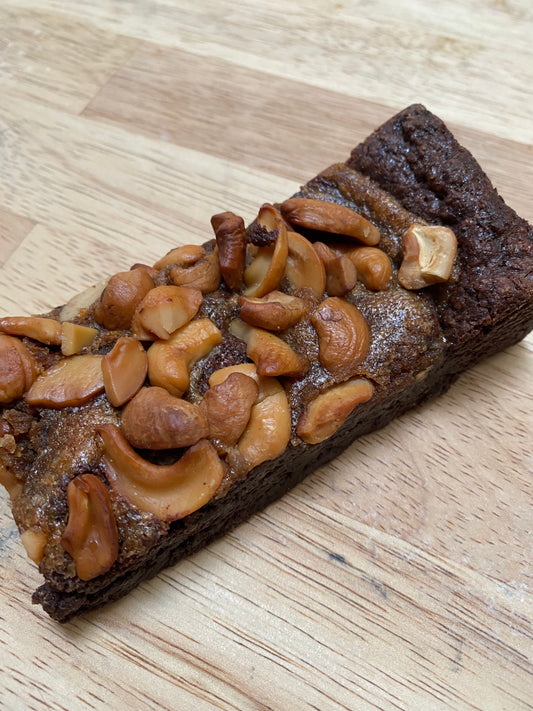 Salted Chocolate Rye Flour (Vegan) Toasted Nut Brownie