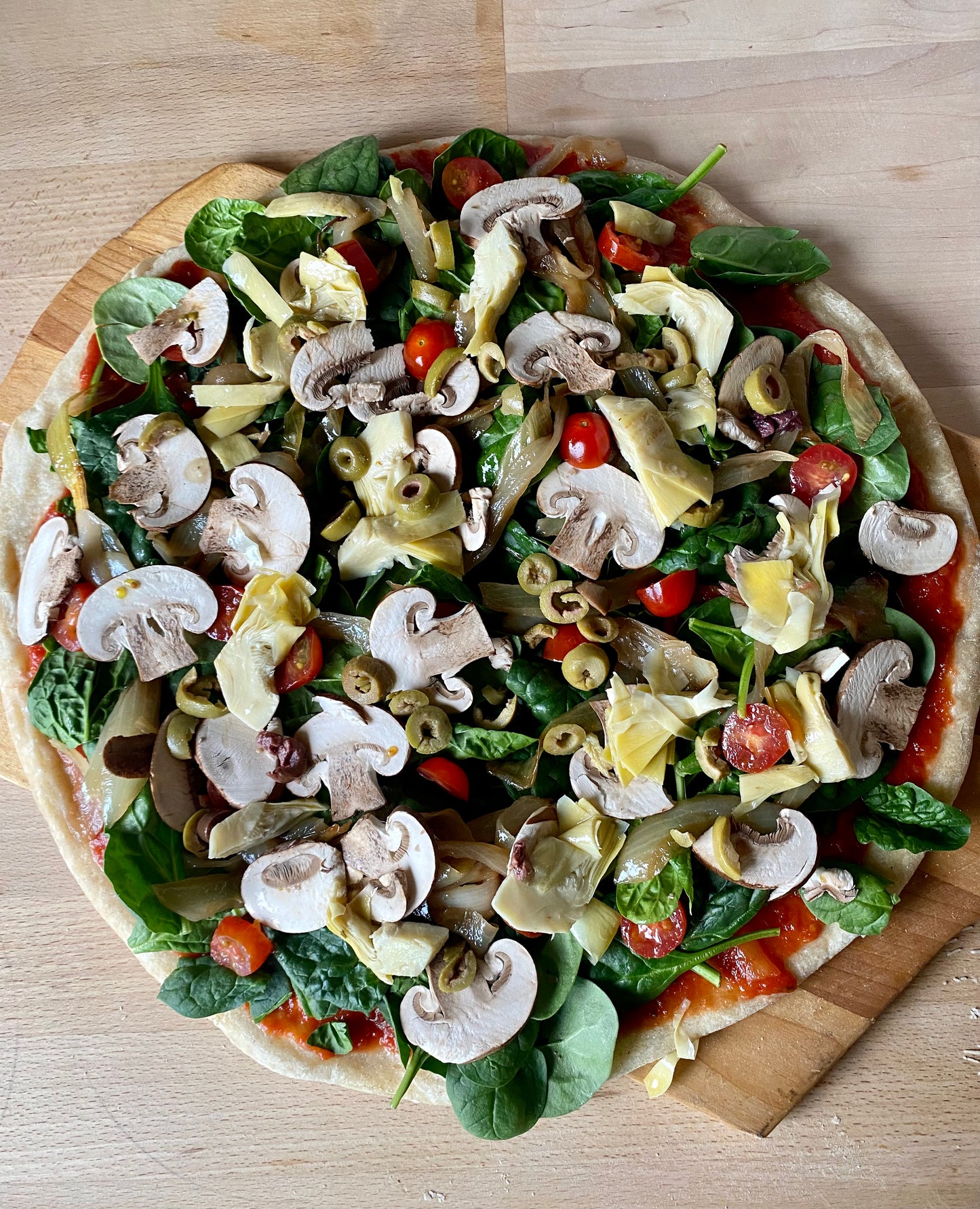 Vegan Veggie Pizza