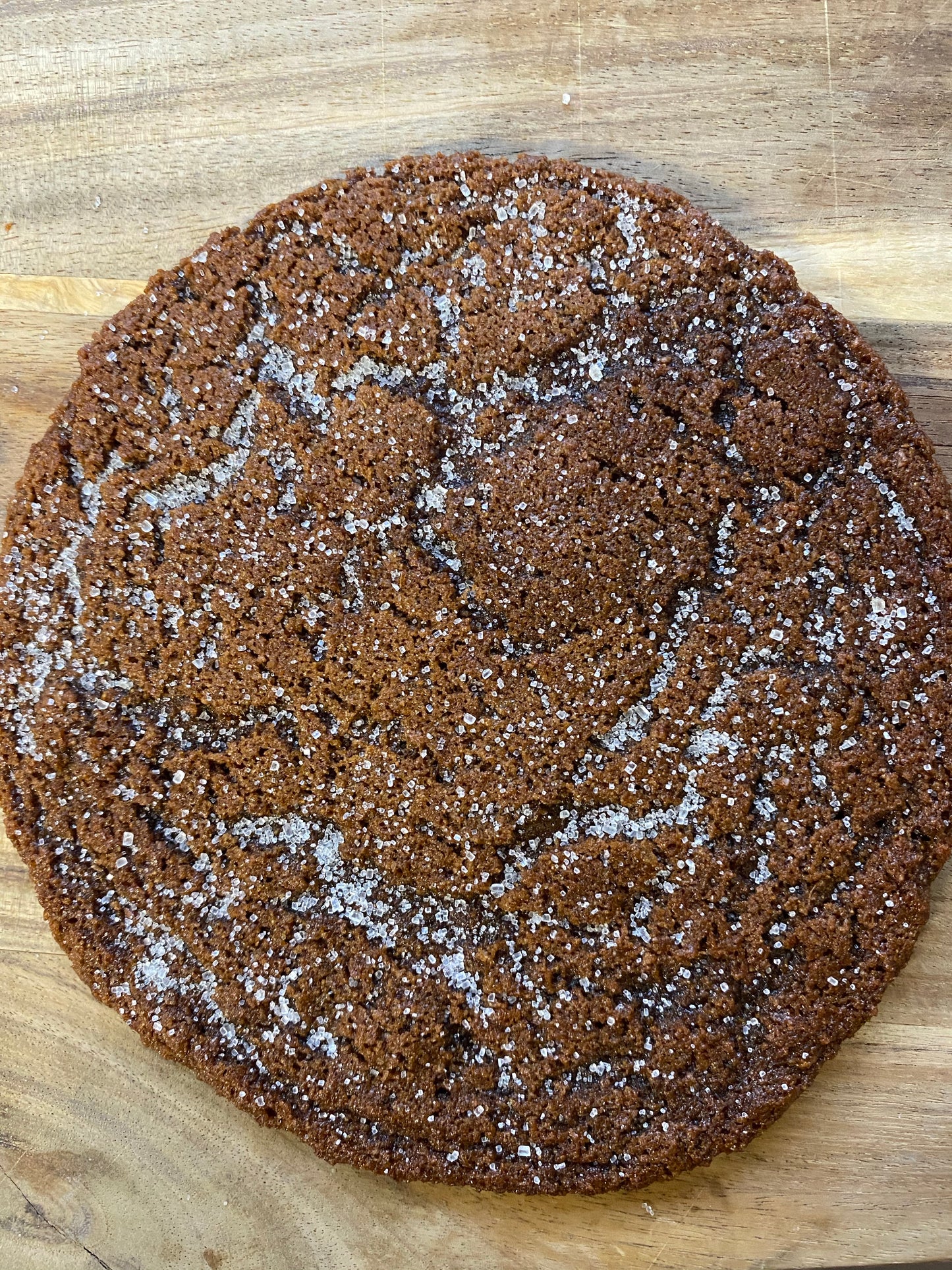 Spelt Ginger Molasses Cookie